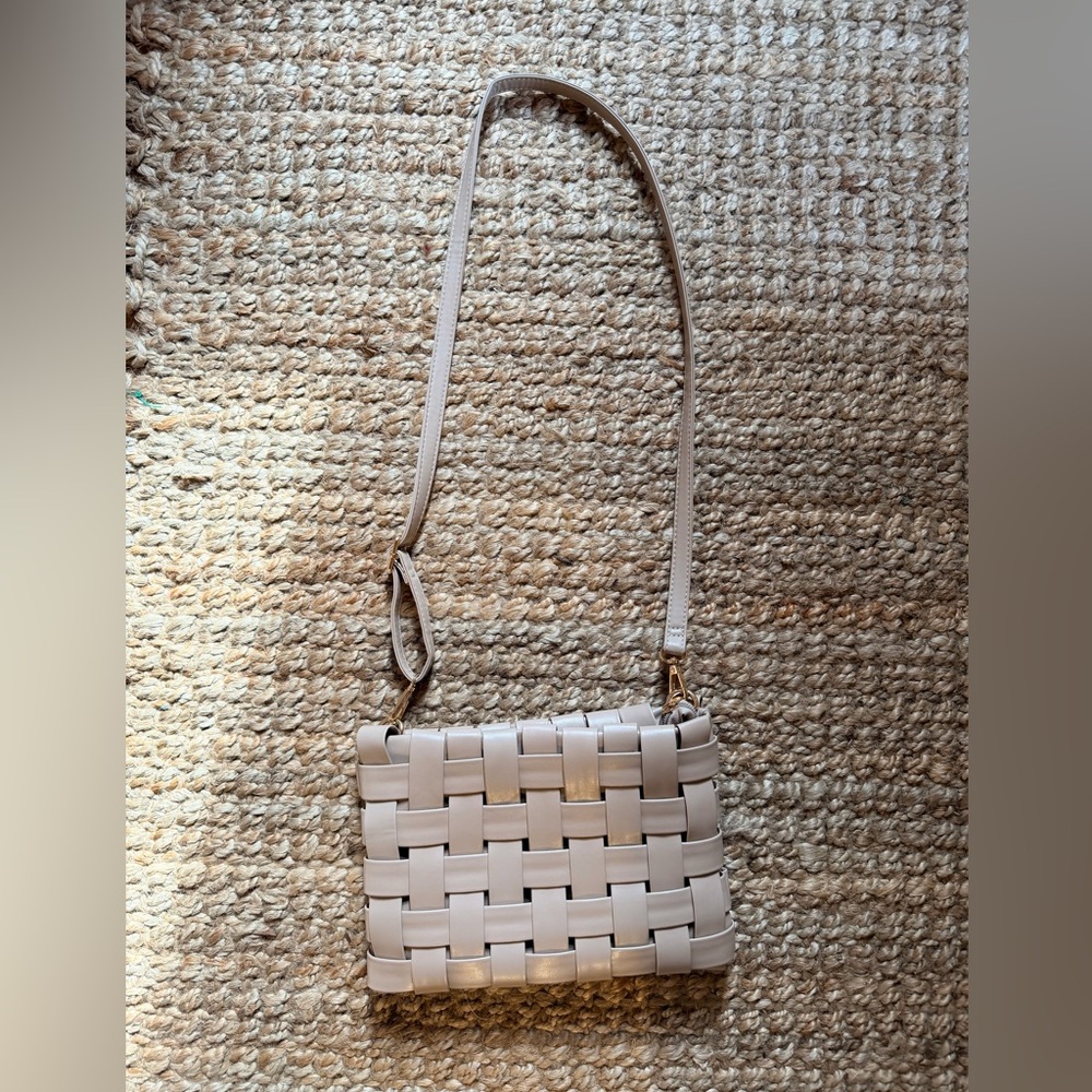 Anthropologie Lindy Woven Clutch